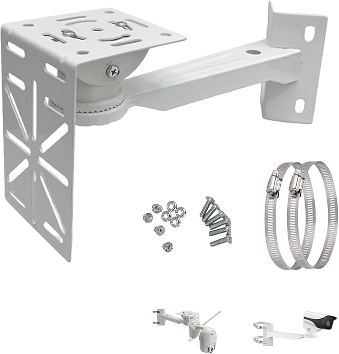 L-Shape Dome Camera Bracket, Wall Ceiling Mount by NVRTTRR