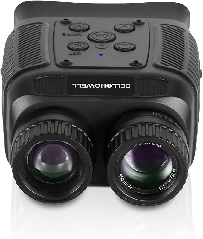 Bell+Howell BHNV20 10x Digital Monocular w/IR Night Vision & 2.4" LCD Black - Image 4