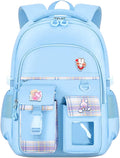 Cute Backpack for Teen Girls Kids Kawaii Bookbag Elementary Middle School by MININAI