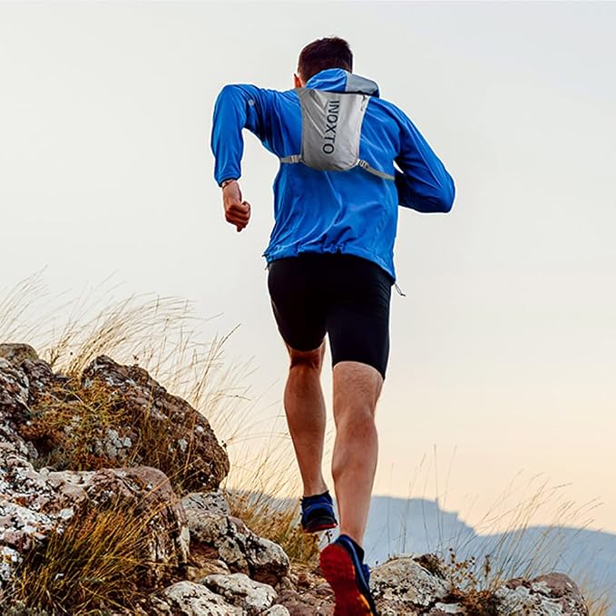 INOXTO Running Hydration Vest Backpack, Lightweight Insulated Pack - Image 6