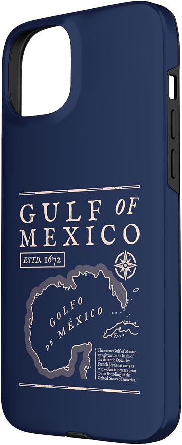 Gulf of Mexico 1672 Historic Map Case - Image 2