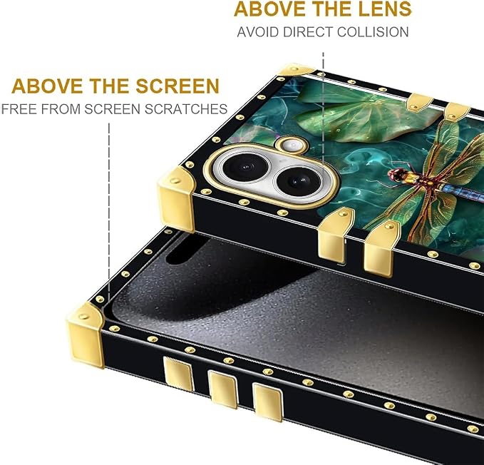 for iPhone 17 Case Luxury Golden Decoration - Image 7