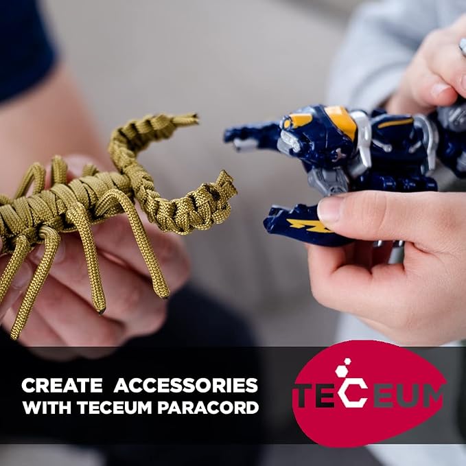 TECEUM 5/32" Paracord Rope 1000 – 1000ft / 200ft / 100ft / 50ft – Tactical - Image 7