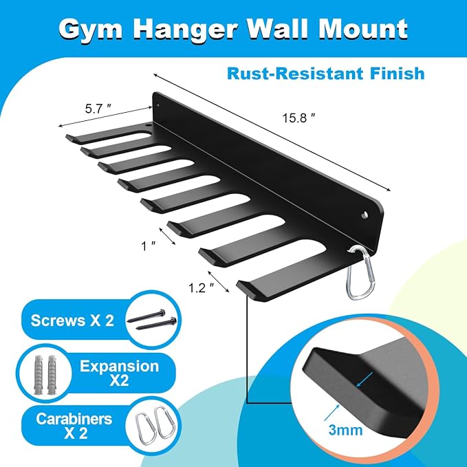Home Gym Accessories Organization Storage Rack Equipment - Image 6