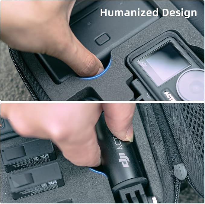 SUREWO Surface-Waterproof DJI Osmo Action 6 Carrying Case, Travel Portable Bag - Image 5