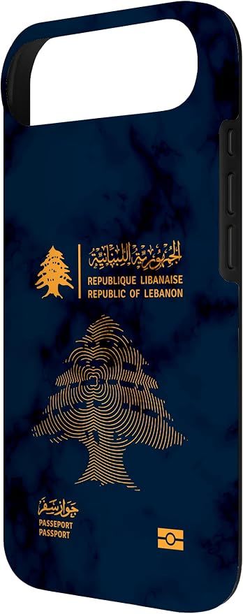 Lebanon, Lebanon Passport, Lebanon Flag, Lebanon map. Case - Image 3