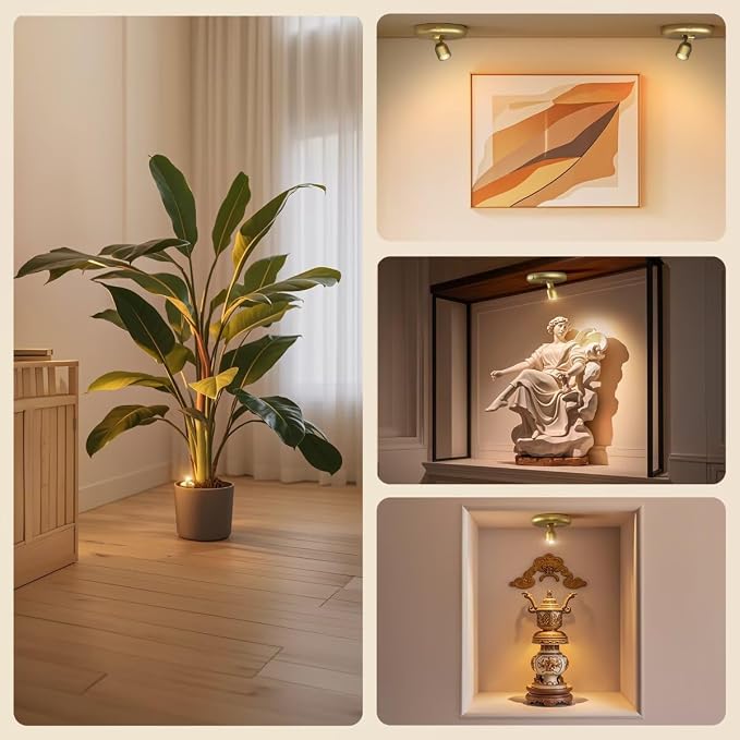 Rechargeable Battery LED Spotlight Indoor: Wireless Mini Art Accent Spot Lights - Image 7