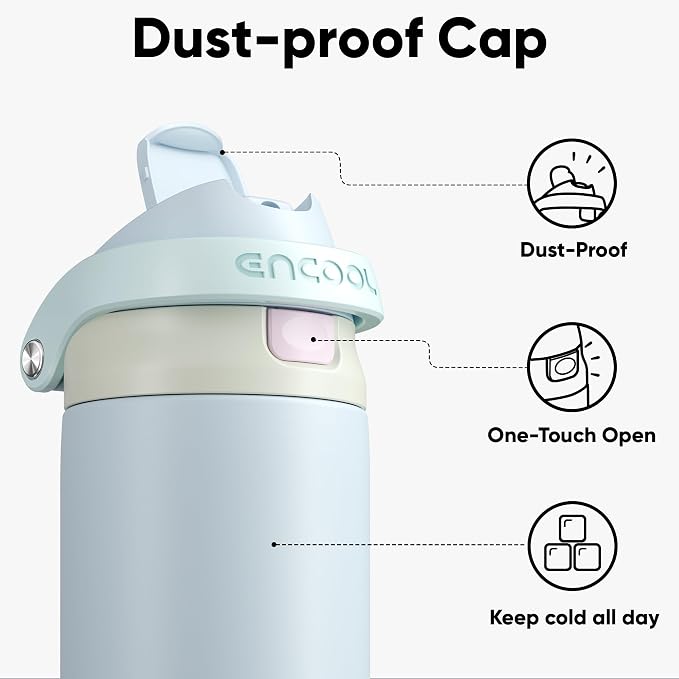 ENCOOL Leakproof Insulated Water Bottle - Image 2