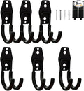 Garage Hooks Heavy Duty, 6 Pack Small Round Steel Garage Storage Hooks by BRCRXW