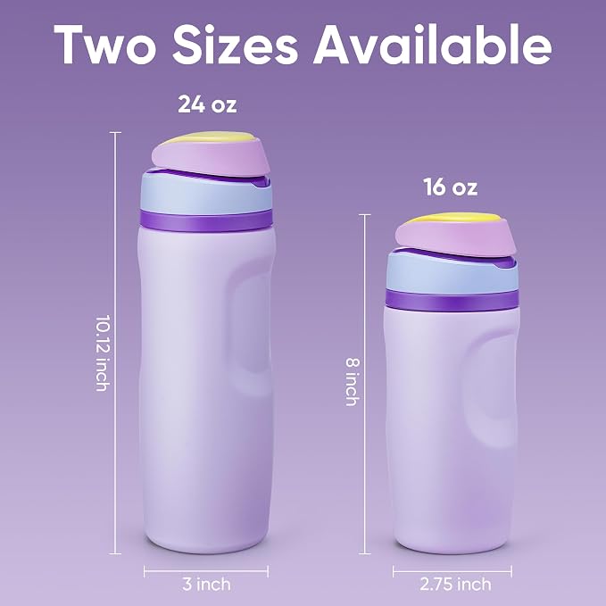 Fijinhom 16 oz Insulated Water Bottle, Stainless Steel Sports Water Bottle - Image 6