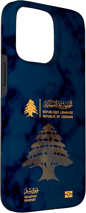 Lebanon, Lebanon Passport, Lebanon Flag, Lebanon map. Case - Image 3