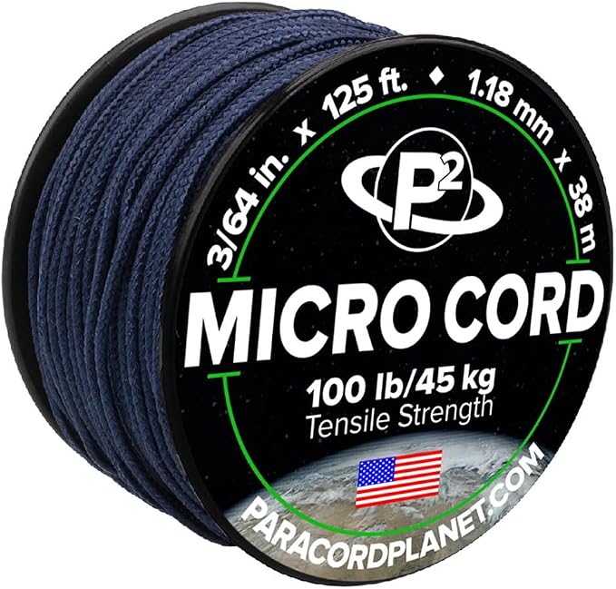 Paracord Planet Micro Paracord – Thin Braided Cord by ParacordPlanet
