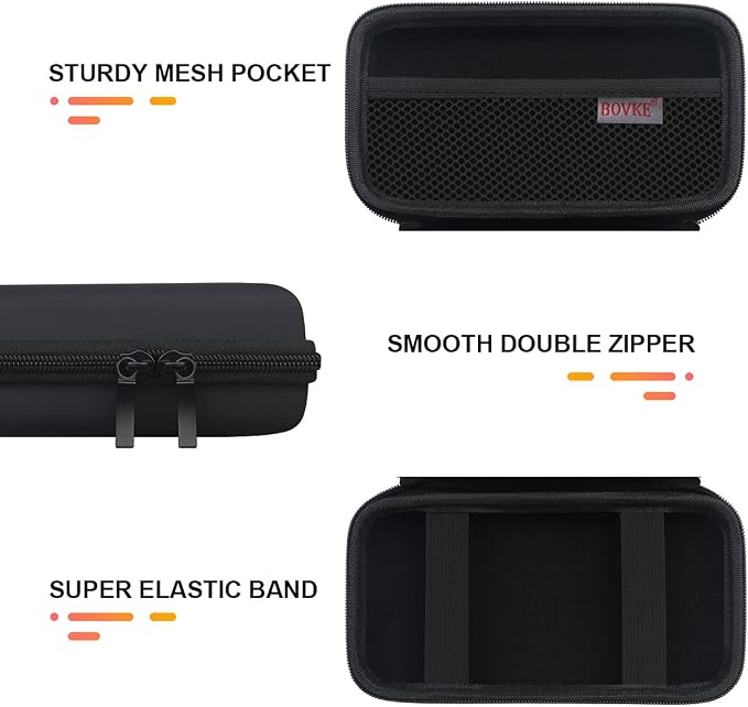 BOVKE Travel Cable Organizer Bag Electronics Accessories Case Portable Travel - Image 4