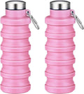Collapsible Water Bottles, 16oz Capacity Portable Reusable Silicone Water Bottle by Unknown