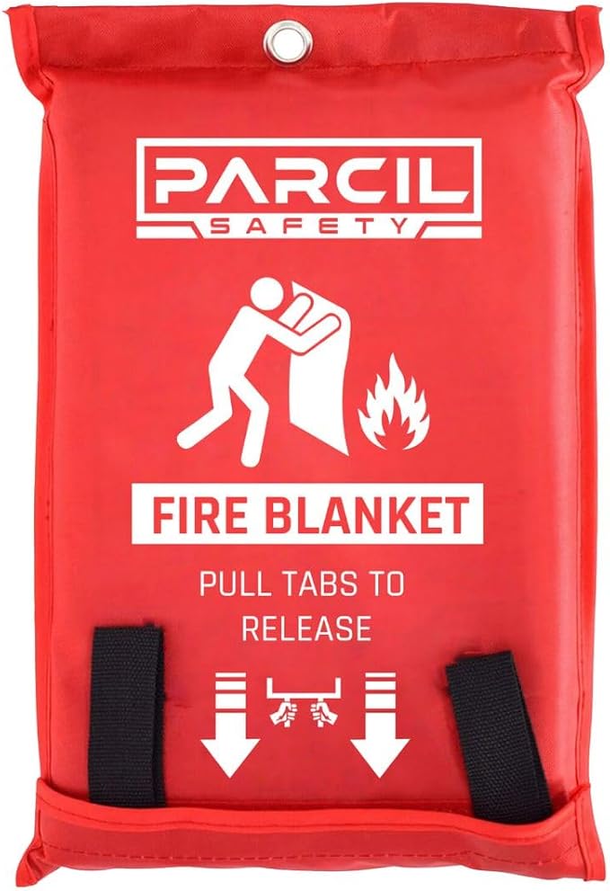 Parcil Distribution PD-452 Emergency Fire Blanket Car Emergency Kit Fire by ParcilDistribution