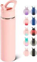 Fijinhom 24oz Insulated Stainless Steel Water Bottle by Fijinhom