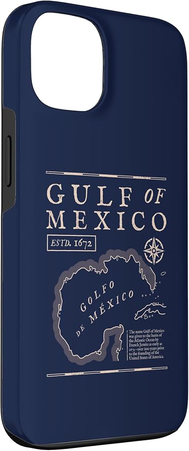 Gulf of Mexico 1672 Historic Map Case - Image 3