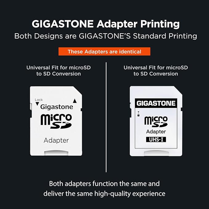 【5-Years Data Recovery】 GIGASTONE 128GB Micro SD Card, 4K Video Recording - Image 3
