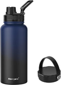 Navigate 32 oz Stainless Steel Insulated Water Bottle, Double Walled Leak Proof by Navigate