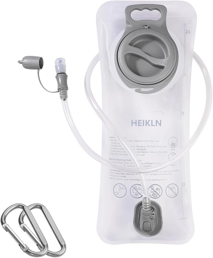 HEIKLN Hydration Bladder 1.5L-2L-2.5L-3L, Leak Proof Water Reservoir, BPA Free by HEIKLN
