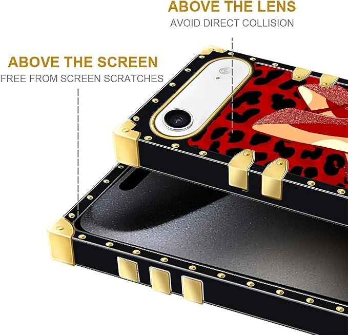 for iPhone 17 Air Case Luxury Golden Decoration - Image 7