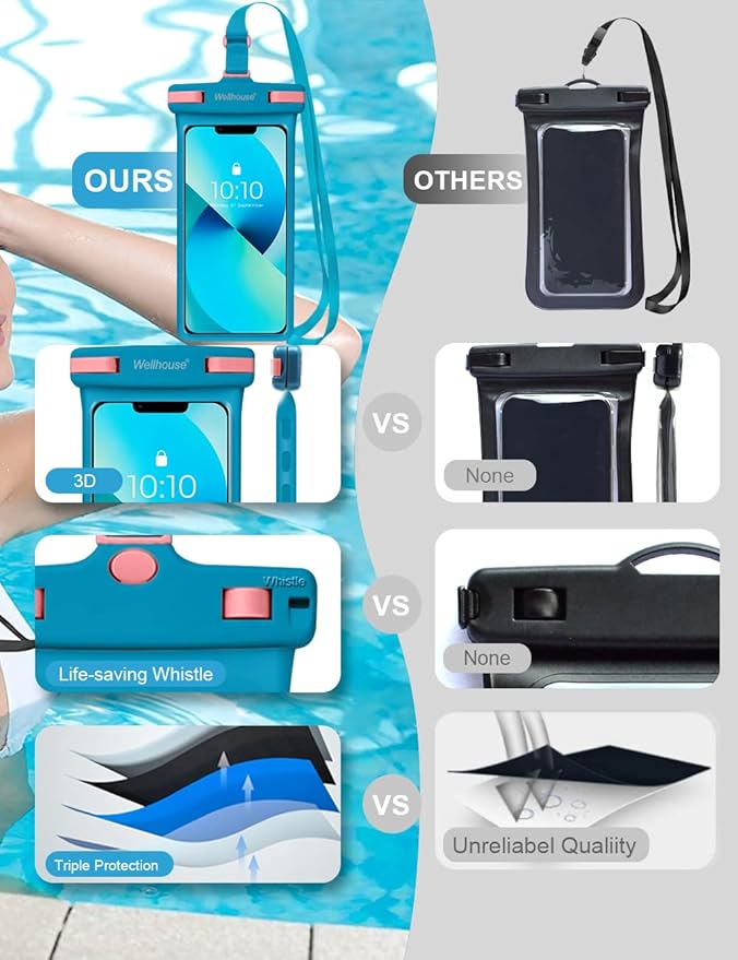 wellhouse 3D Waterproof Phone Pouch - Image 6