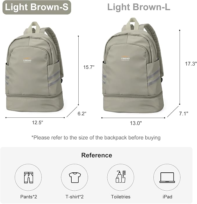 coofay Gym Backpack For Women Waterproof Backpack - Image 2