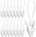 15 Pack Laundry Hooks with Rope, Windproof Drying Rack Accessories by Unknown