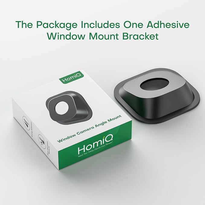 Window Camera Mount for Glass, Suitable for Indoor and Outdoor Home Security - Image 9