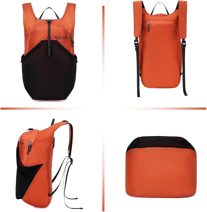 Ultra Lightweight Foldable Backpack, Water Resistant Small Packable Hiking - Image 6