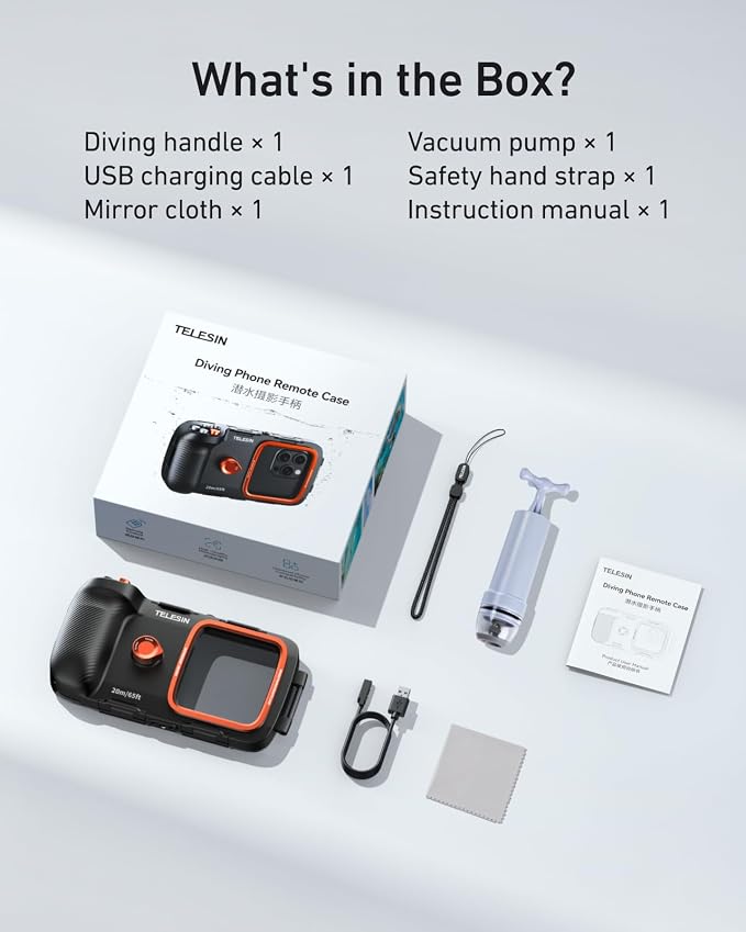 TELESIN Universal Underwater Phone Case - Image 9