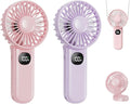 Portable Fan, 5-Speed 180° Foldable USB Fan, Cooling Face Fan by XIGMER
