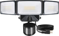 LUTEC 50W Motion Sensor Outdoor Lights, 5500 LM Plug in Flood Light Outdoor by LUTEC