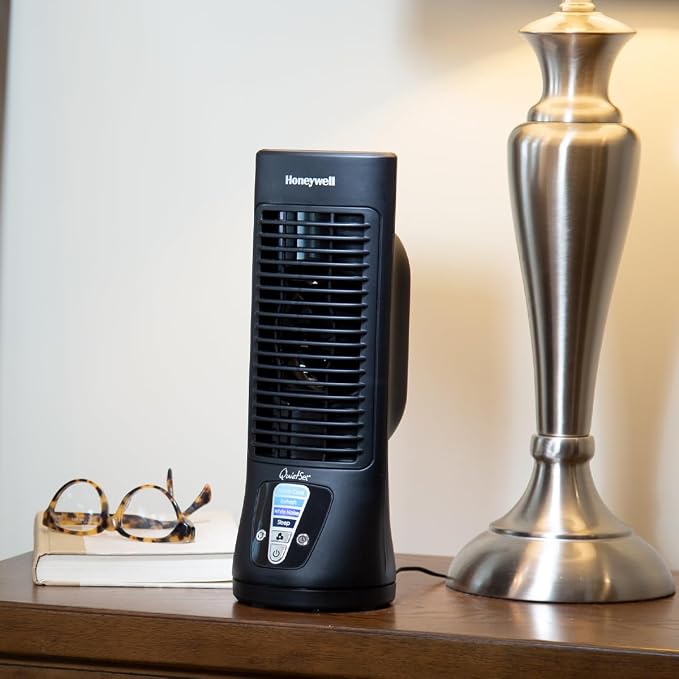 Honeywell QuietSet Personal Table Fan, Oscillating Personal Desk Fan - Image 7