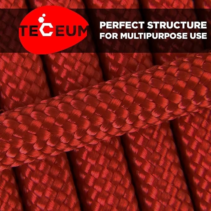 TECEUM Reflective Paracord Rope 1000 – 1000ft/200ft/100ft/50ft – 40+ Colors – - Image 5