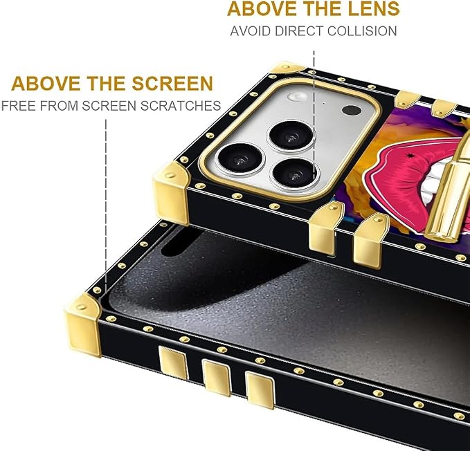 for iPhone 17 Pro Max Case Luxury Golden Decoration - Image 7