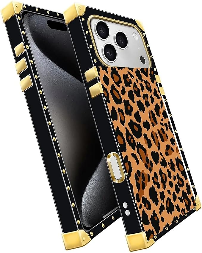 for iPhone 17 Pro Max Case Luxury Golden Decoration - Image 3