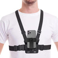 Mobile Phone Chest Mount Harness Strap Cell Phone Holder Mount by Unknown