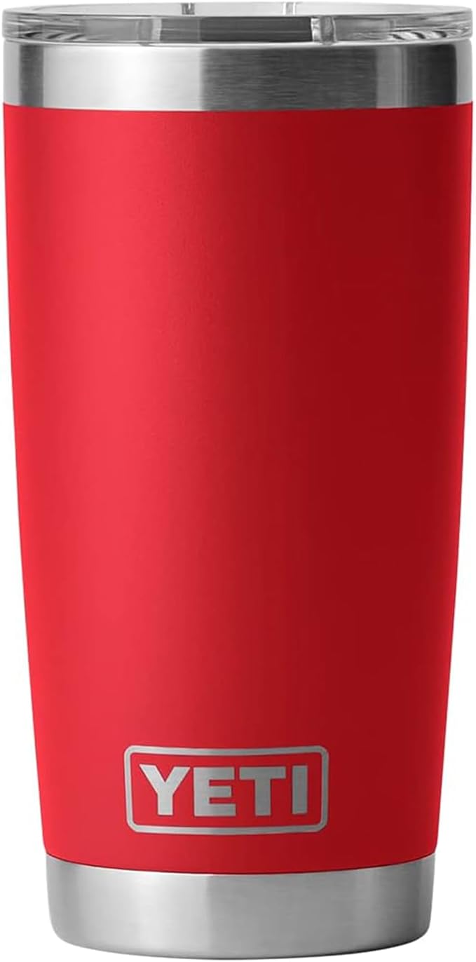 YETI Rambler 20 oz Stainless Steel Vacuum Insulated Tumbler w/MagSlider Lid by YETI