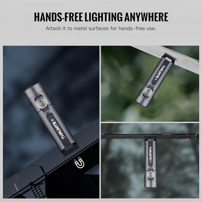 ThruNite Ti Mini Keychain Flashlight, USB-C Rechargeable EDC Pocket Light - Image 5