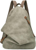 KL928 PU Leather Vintage Backpack – Large Casual Daypack Outdoor Travel by KL928