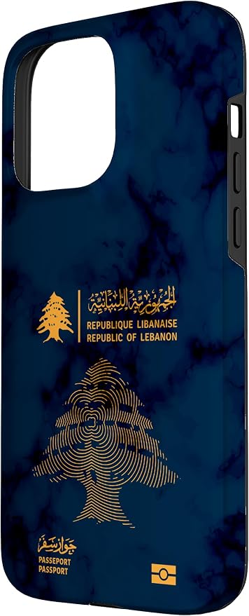 Lebanon, Lebanon Passport, Lebanon Flag, Lebanon map. Case - Image 2