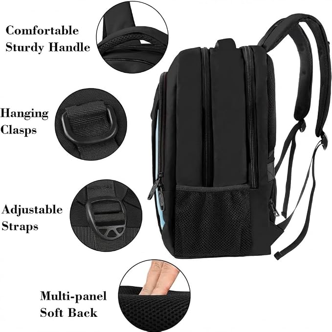 MATEIN Travel Laptop Backpack for Men, Business Anti Theft Slim Sturdy Laptops - Image 5