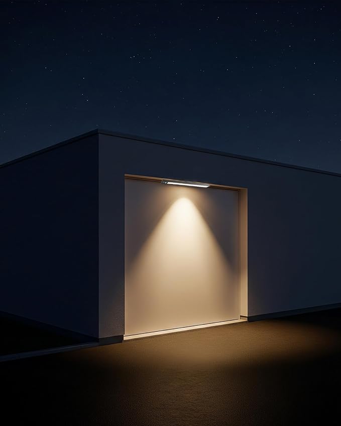 Rechargeable Motion Sensor Ceiling Light, Full Metal Battery Powered LED Closet - Image 9