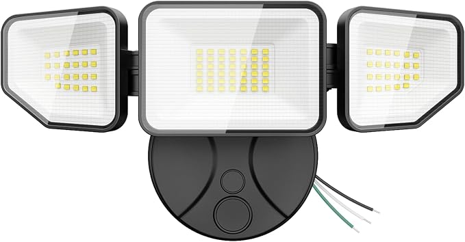 Flood Light Outdoors, 65W 6500 Lumen Super Bright LED Security Lights, 3 by Meloght