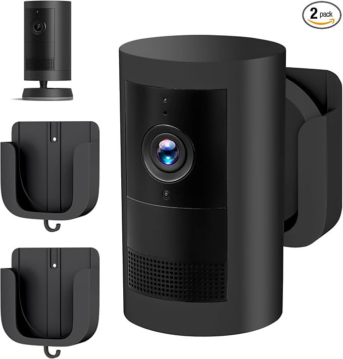 No Drill Wall Mount for Ring Outdoor Cam Plus, Easy Installation by ALERTCAM