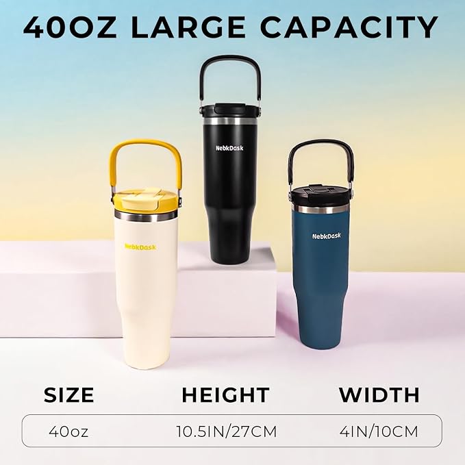 40 oz Insulated Stainless Steel Bottle - Image 2