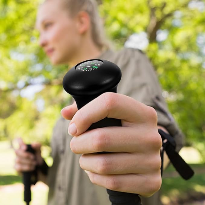 POPETPOP Tripod Monopod Ball Head Handle Grip Knob, Universal Trekking Pole - Image 6