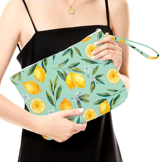 Fokongna Wet Bag for Swimsuit Travel Makeup Bag, Waterproof Large Capacity for - Image 2