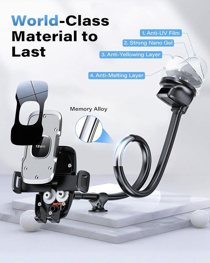 1Zero Solid Car Truck Phone Mount Holder - Image 6